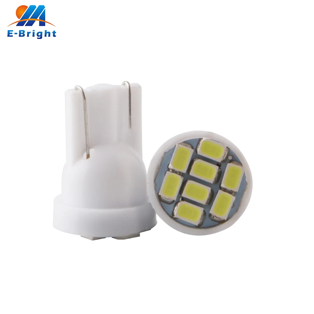 1000 шт. 12 В T10 1206 8 SMD W5W 194 168 светодиодный фонарь для чтения двери автомобиля багажа