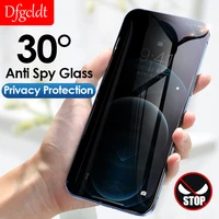 full cover privacy glass for iphone 11 12 13 pro max anti spy screen protector for iphone x xs max xr 12 mini protective glass