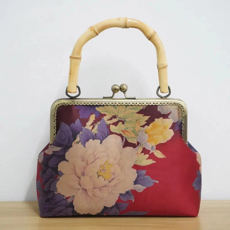 

Fashion Vintage Designer Bags 2021 New Chain Wood Hand Women Shoulder Crossbody Bags Women's Handbags Purses