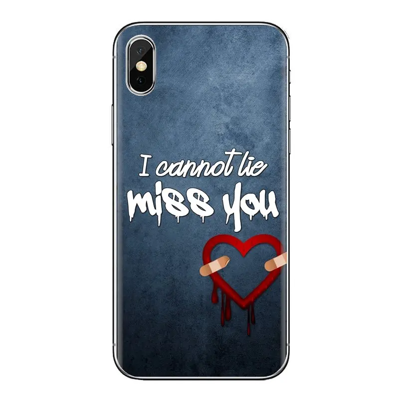Для samsung Galaxy S2 S3 S4 S5 MINI S6 S7 edge S8 S9 Plus Note 2 3 4 5 8 Coque Fundas I Miss You мобильный обои