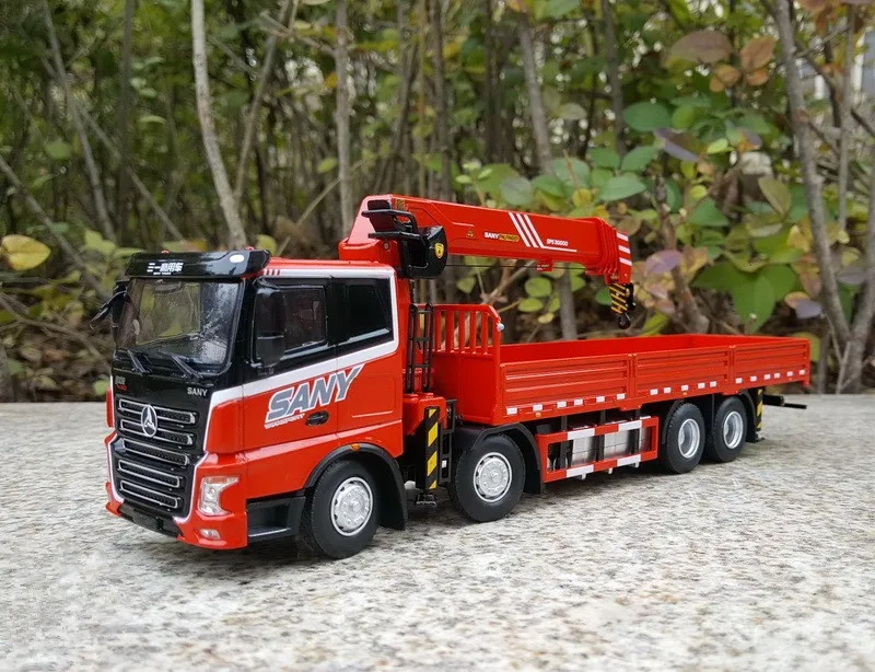 Коллекционная модель игрушки из сплава 1:43 весы SANY Palfinger SPS3000 жесткая стрела кран