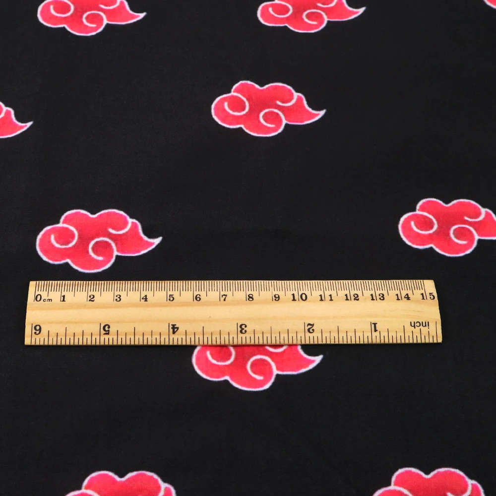 Облако полиэстер хлопчатобумажный материал ткань для пэчворка шитья квилтинга