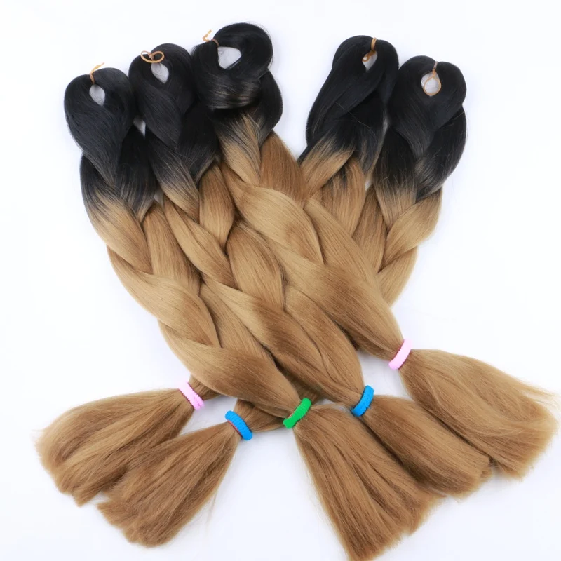 1b 27 Desire for hair 24 дюйма 100 г bling Блестки для волос mix большие синтетические косы плетение волос для наращивания - Цвет: 1b 27