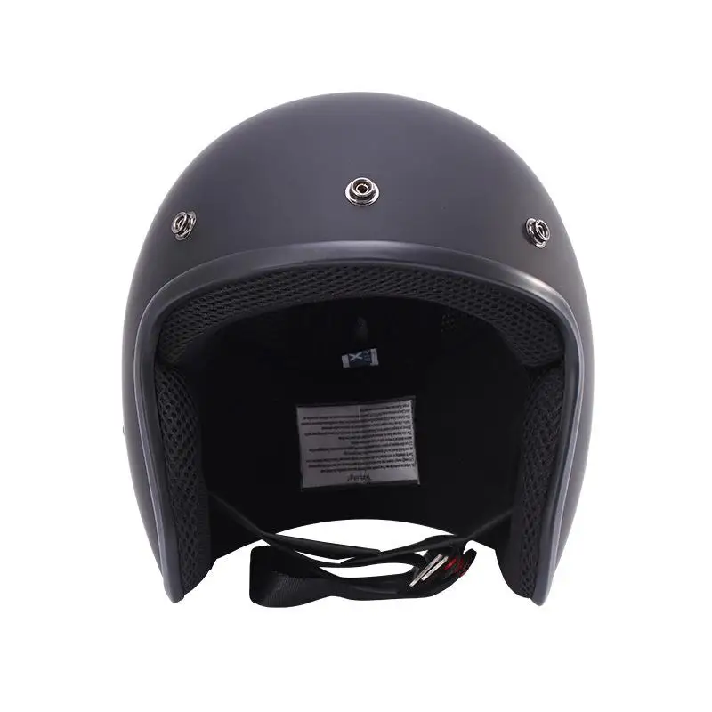 

HiMISS High Strength Retro Motorcycle Helmet Vintage Half Face Moto Helmet