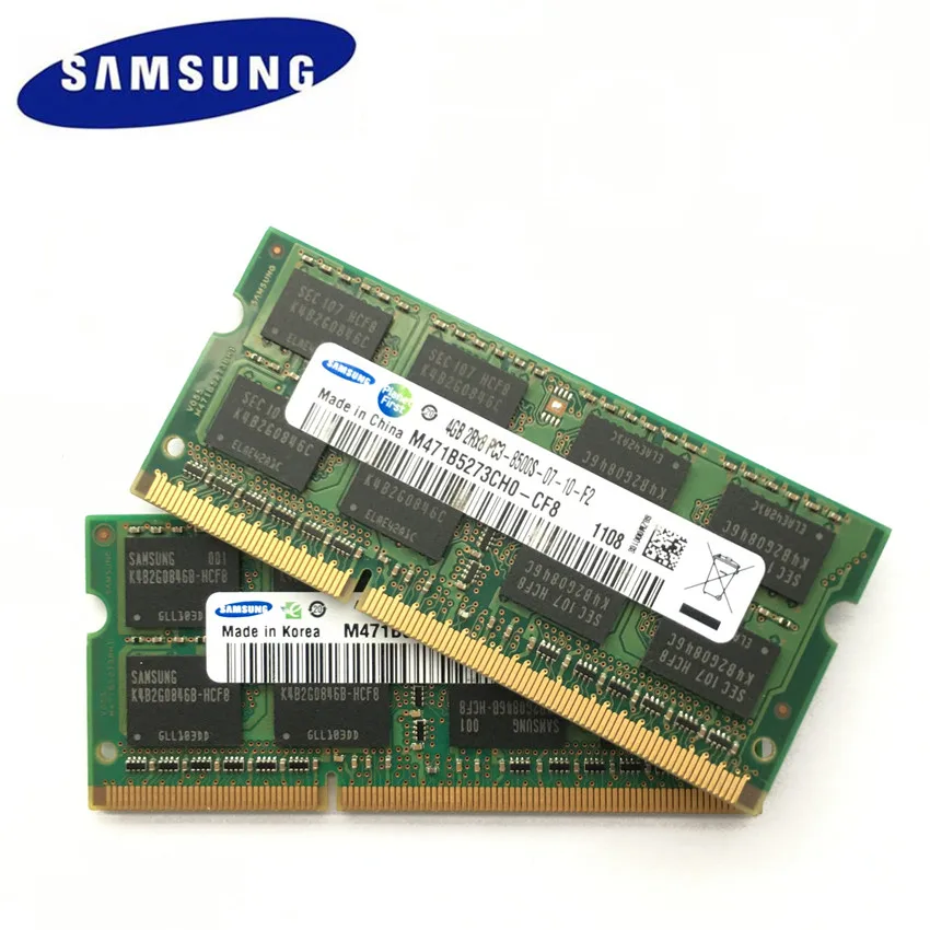 SAMSUNG SEC 4G 2Rx8 PC3-8500S DDR3 1066 МГц 4 Гб памяти ноутбука 4G pc3L 8500S 1066 МГц модуль ноутбука SODIMM ram