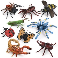 children solid simulation wildlife world insect toy model mantis unicorn fairy spade horn scorpion ladybug educational supplies