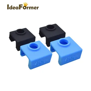 10 шт., силиконовая изоляционная Крышка для 3D-принтера MK8, Anet a6 a8 i3 MK7  MK8  MK9