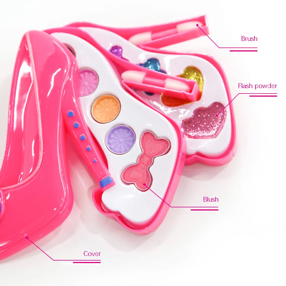 Набор детских игрушек для макияжа ролевые игры принцесса розовый макияж