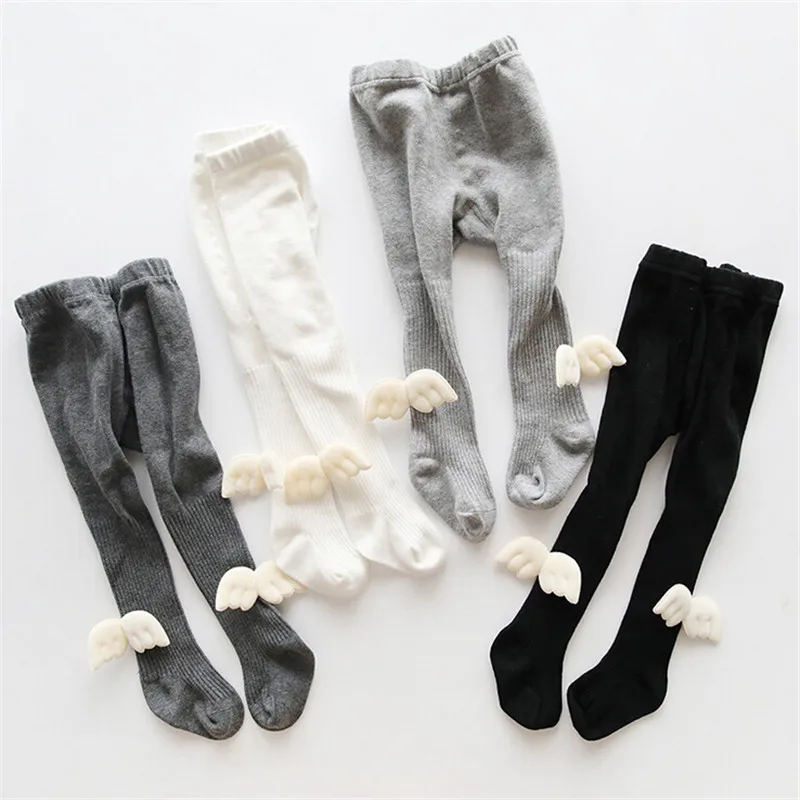 

Toddler Baby Kids Soft Cotton Angel Wings Pantyhose Tights Hosiery Warm Stockings Children Girl Tights
