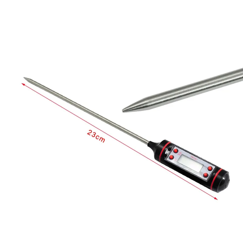 Cake Baking Tools LCD Electronic Thermometer for Food Meat Soup Barbecue Kitchen Tool Pen needle thermometer Water | Дом и сад