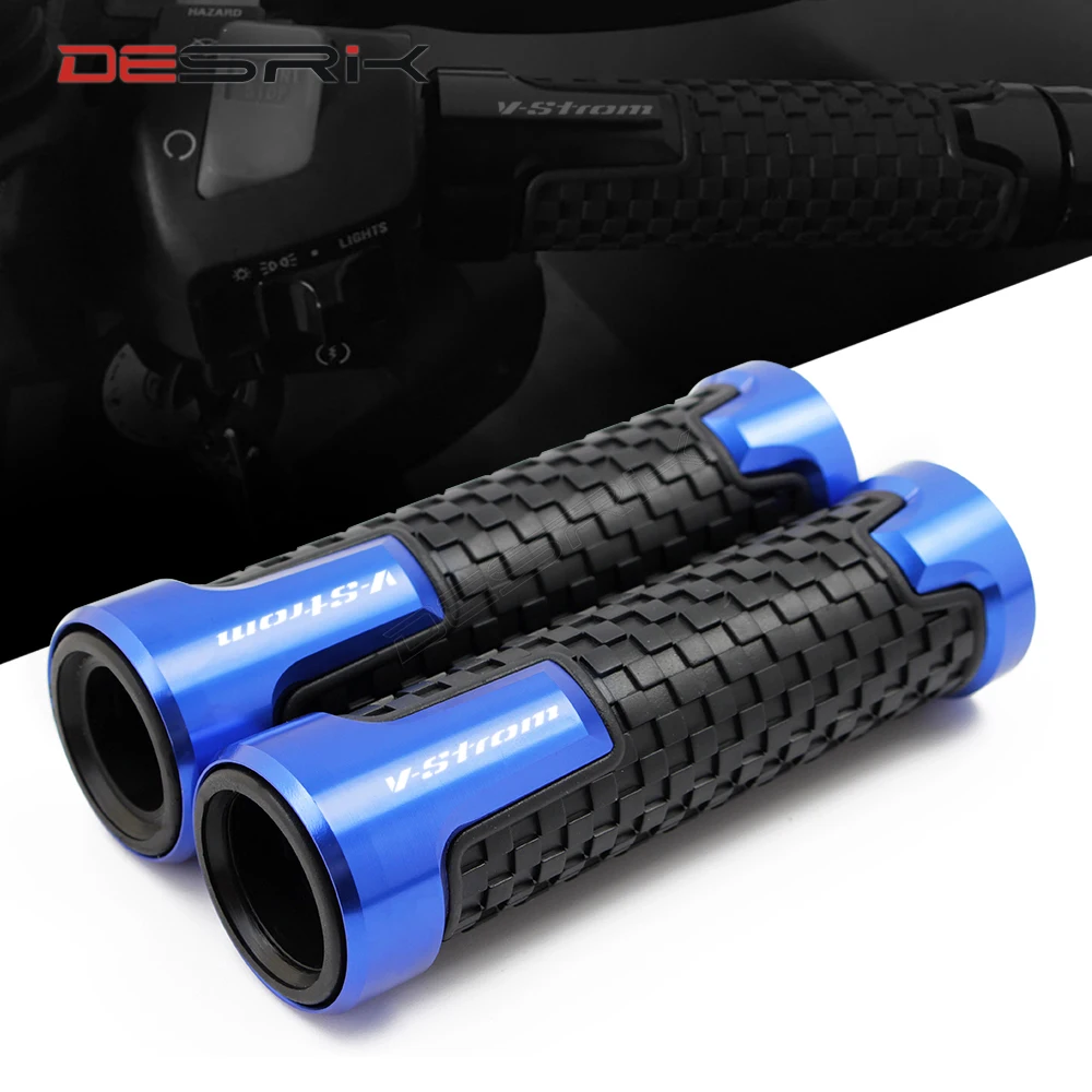 

DERIK For SUZUKI DL650 DL1000 V-Strom DL 650 1000 VSTROM Motorcycle 7/8'' 22MM CNC Handlebar Grips Handle Grip Handle bar