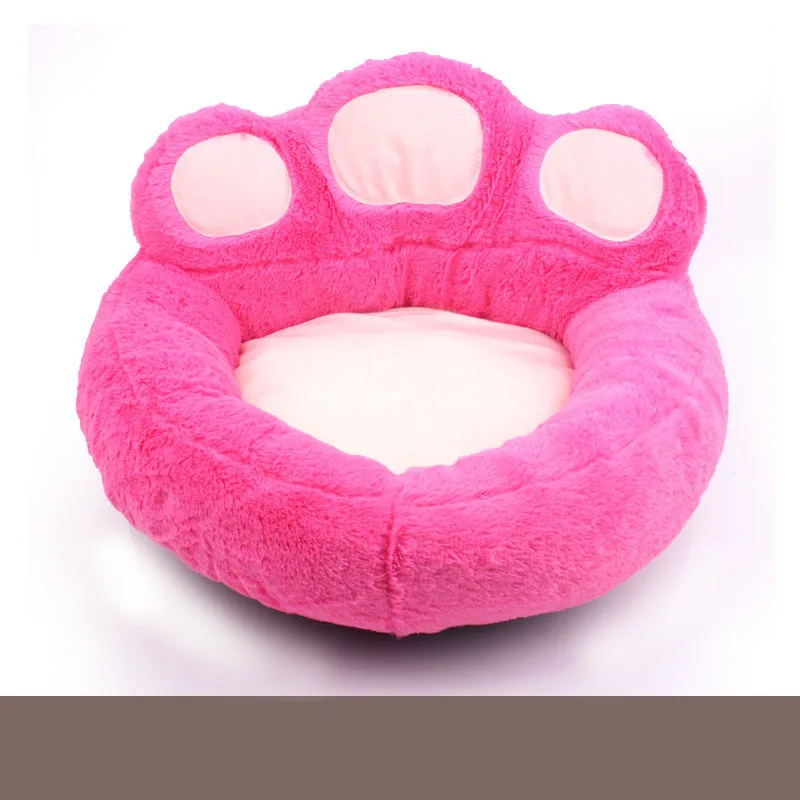 Мягкая кровать для домашних питомцев Флисовая теплая Лежанка собак и кошек на