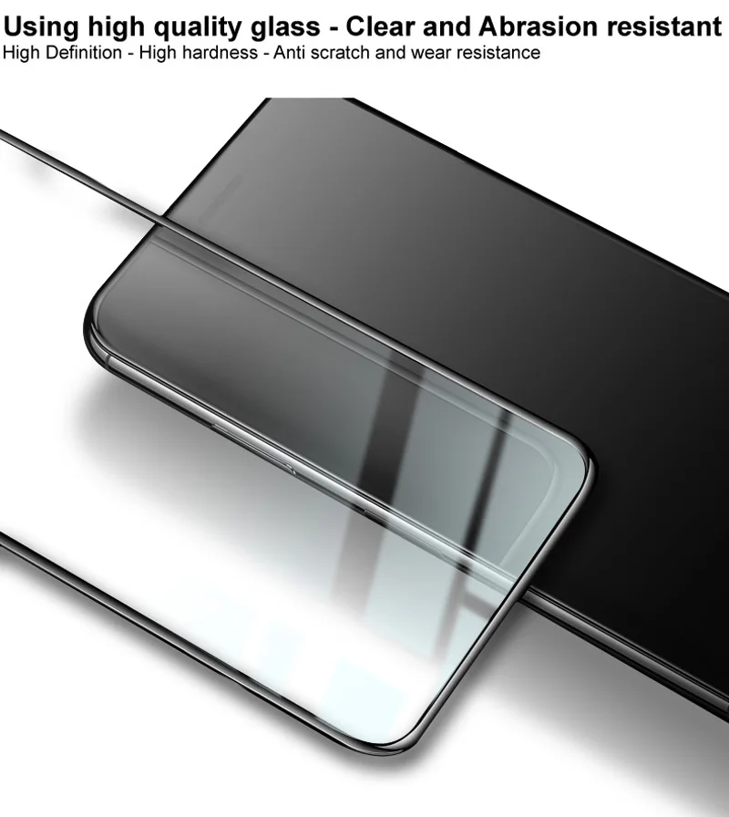 

IMAK Pro+ Full Coverage Screen Protector For Xiaomi Redmi Note 9 5G Tempered Glass Screen Protectors