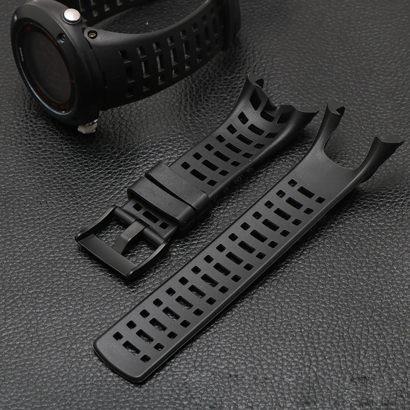 Ремешок для часов SUUNTO CORE Ambit 1 2 3 2R 2S Peak 24 мм мужские часы резиновый ремешок