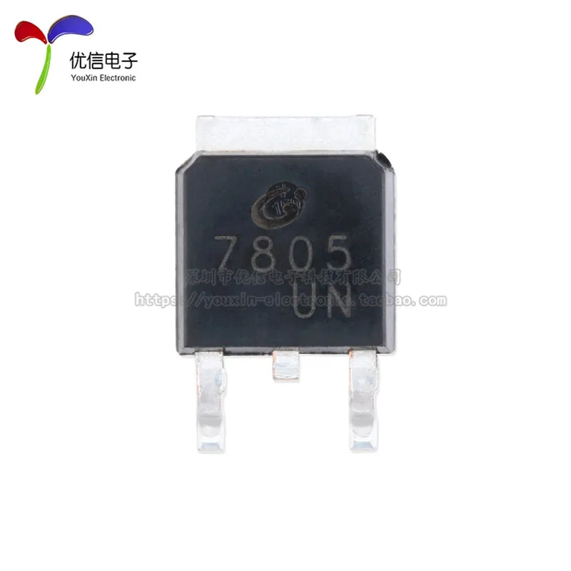 Подлинный оригинальный CJ7805 TO-252-2 1.5A/5 V/1 25 W линейный регулятор микросхемы SMD -