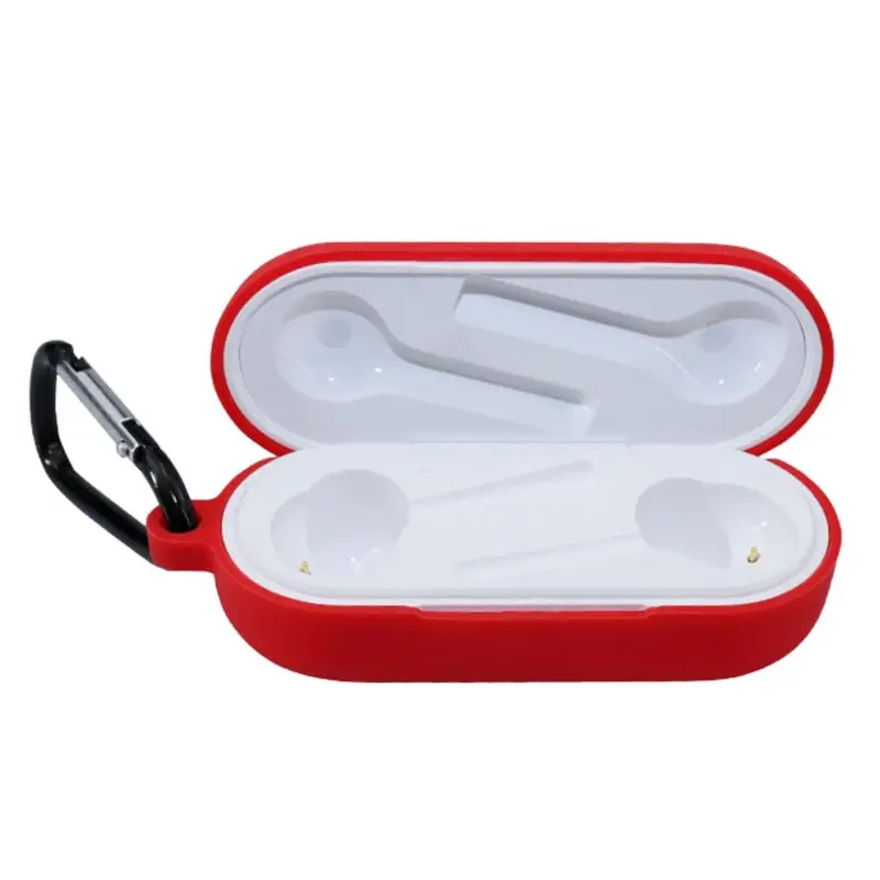 Силиконовый Противоскользящий защитный чехол для наушников Huawei FreeBuds Lite |