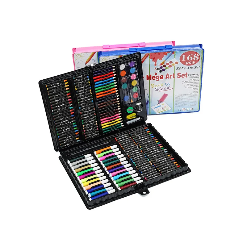 

Watercolor pen set 168 sets of children's brushes Children's day painting stationery gifts