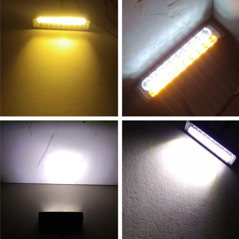 Фонарь внешний для автомобиля 3000K 6000K 12 В двухцветный | Автомобили и мотоциклы