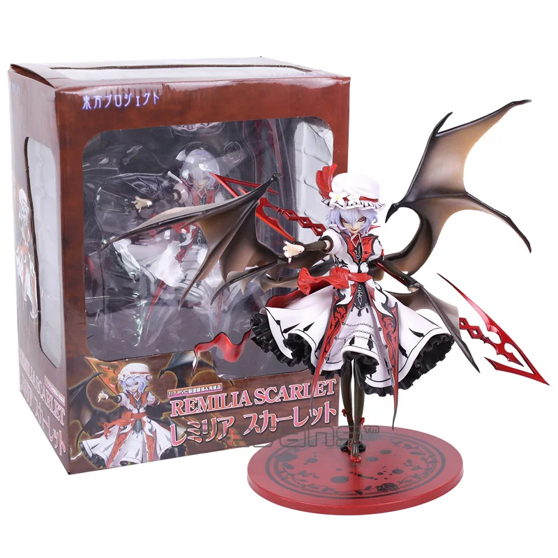 Аниме Touhou Project Remilia Scarlet Koumajou Densetsu Ver. 1/8 масштаб окрашенная фигурка Коллекционная модель игрушки