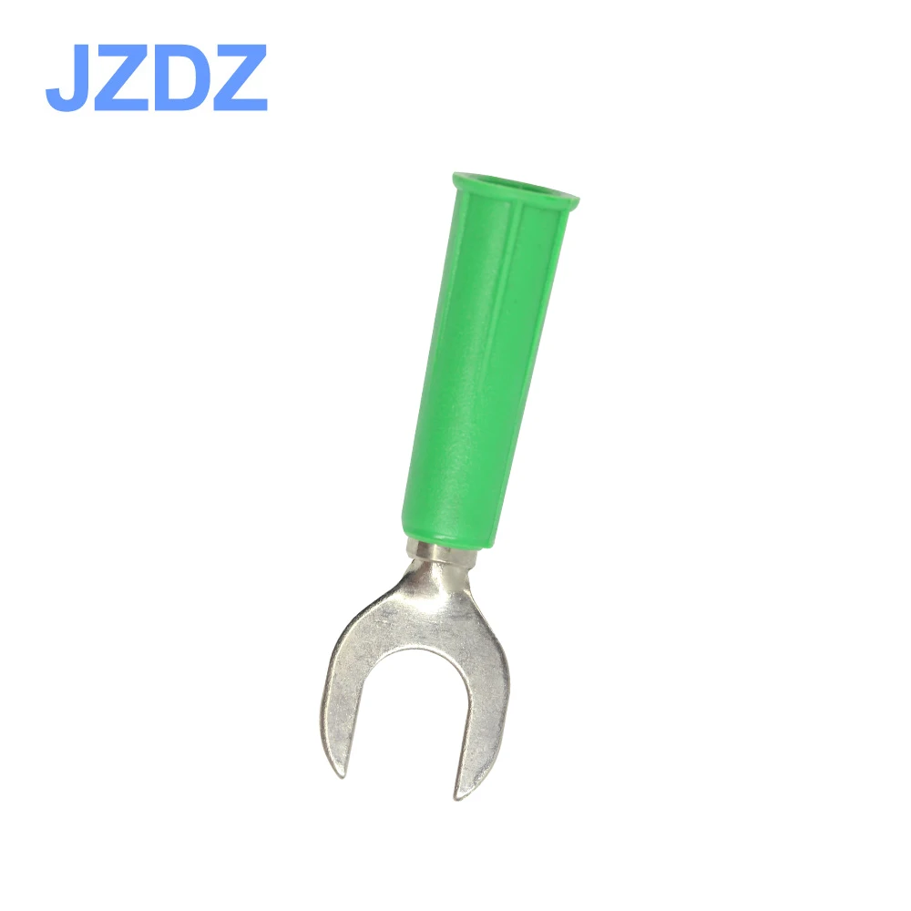 JZDZ J.20020 10 PCS High quality plug type 8mm U &ampY no welding 4 banana connector | Строительство и ремонт