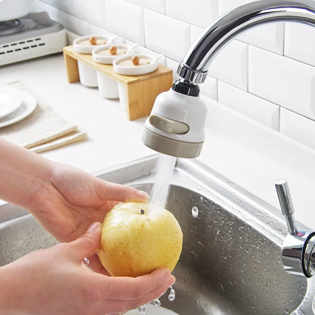 

360 Degree Rotating Aerator Tap Swivel Faucet Nozzle Filter Sink Washing Spray Head Water Purifier Saving Diffuser Kitchen Tool