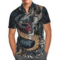 hawaii shirt hawaiian beach summer dragon printed 3d mens shirt harajuku tee hip hop shirts 22