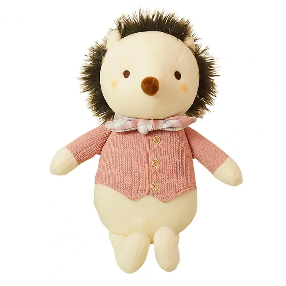 

Beautiful Pillow Toy Comfortable Collection Cushion Non-fading Kids Gift Vivid Color Cartoon Hedgehog Plush Doll for Sofa 2021