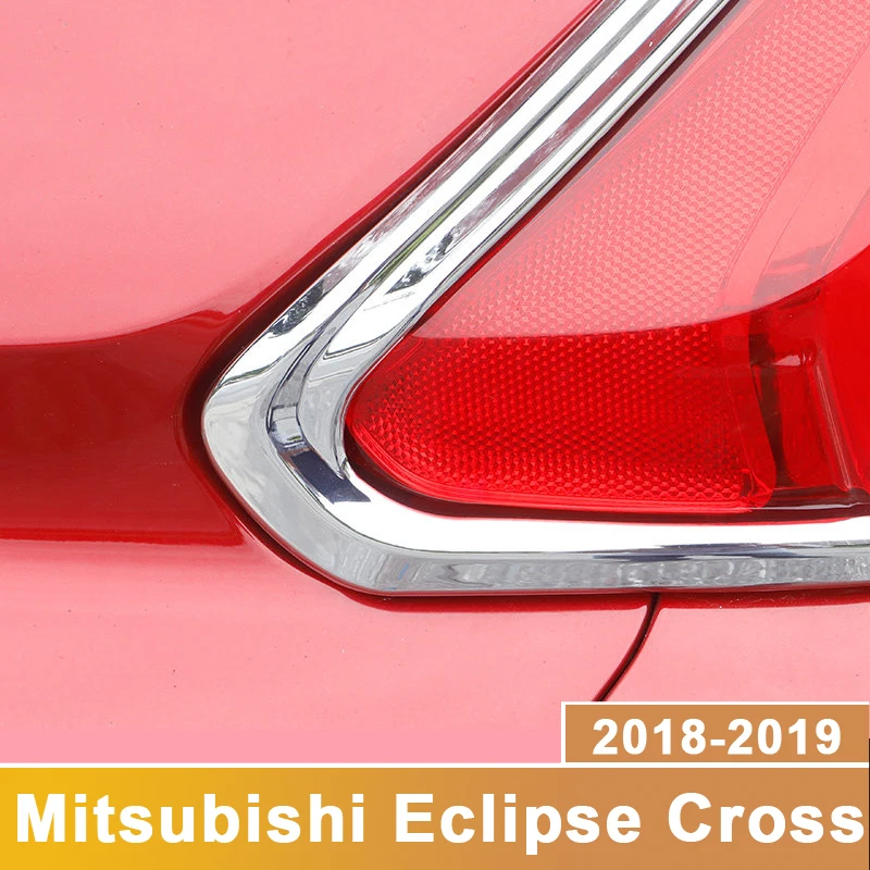 Для Mitsubishi Eclipse Cross ABS задний фонарь лампа Верхний век узкая Накладка для отделки стикеры аксессуары