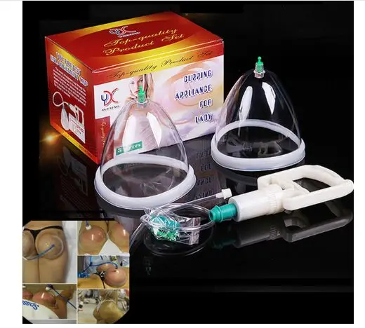 2 банки насос для улучшения груди и ягодиц леди вакуумное устройство грудной