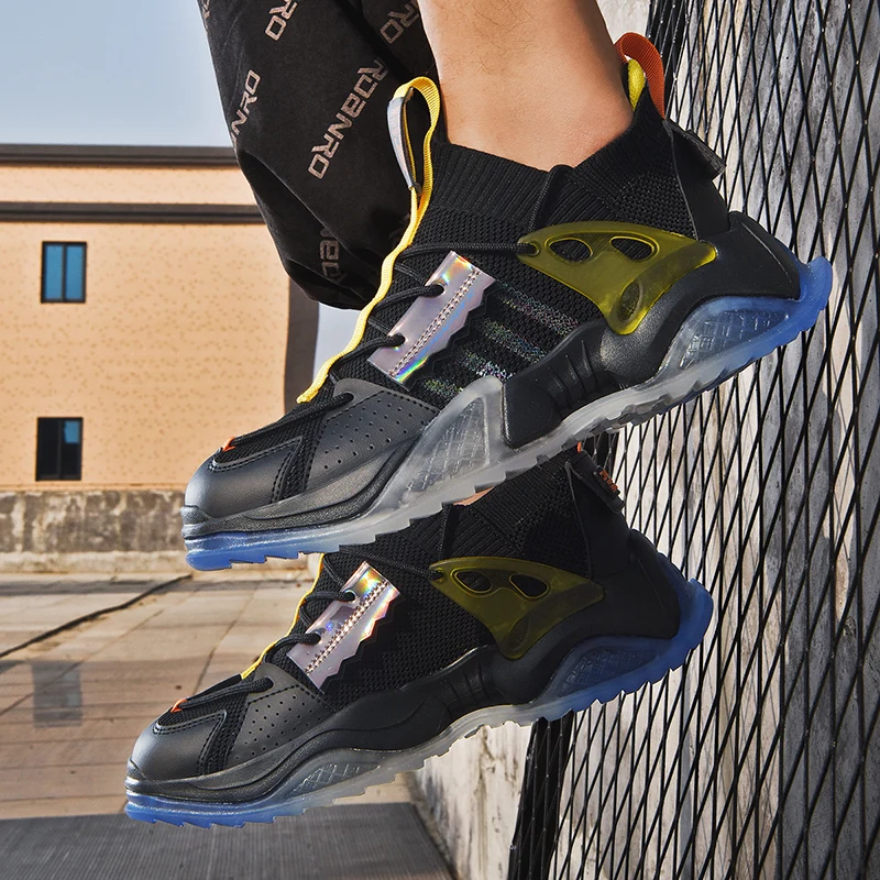 Кроссовки мужские теннисные, повседневная обувь, роскошные, дышащие модные туфли для тренировок, быстрая обувь от AliExpress WW