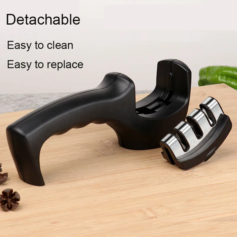 Ножи точильный камень 3 этапа профессиональная заточка камня станок