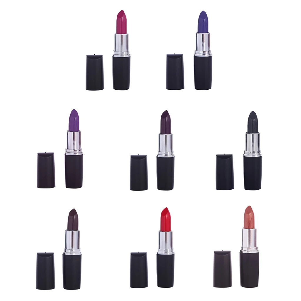 

MagiDeal 8 Colors Women Lady Girls Lipstick Matte Lip Stick for Party Dating