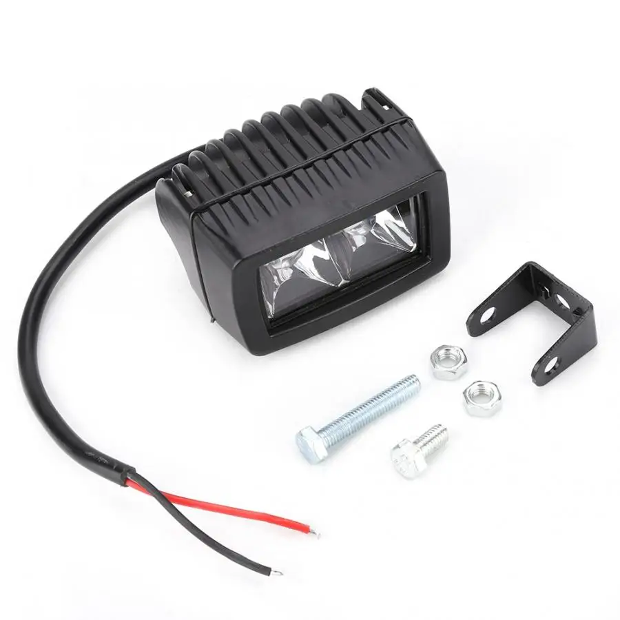 2 светодиодный 20 Вт квадратный Автомобильный светодиодный рабочий светильник светодиодный свет работы мотоцикл фара прожектор белого IP67 Водонепроницаемый 10В-30В