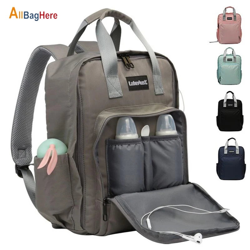 Многофункциональная водонепроницаемая сумка для детских подгузников рюкзак мам