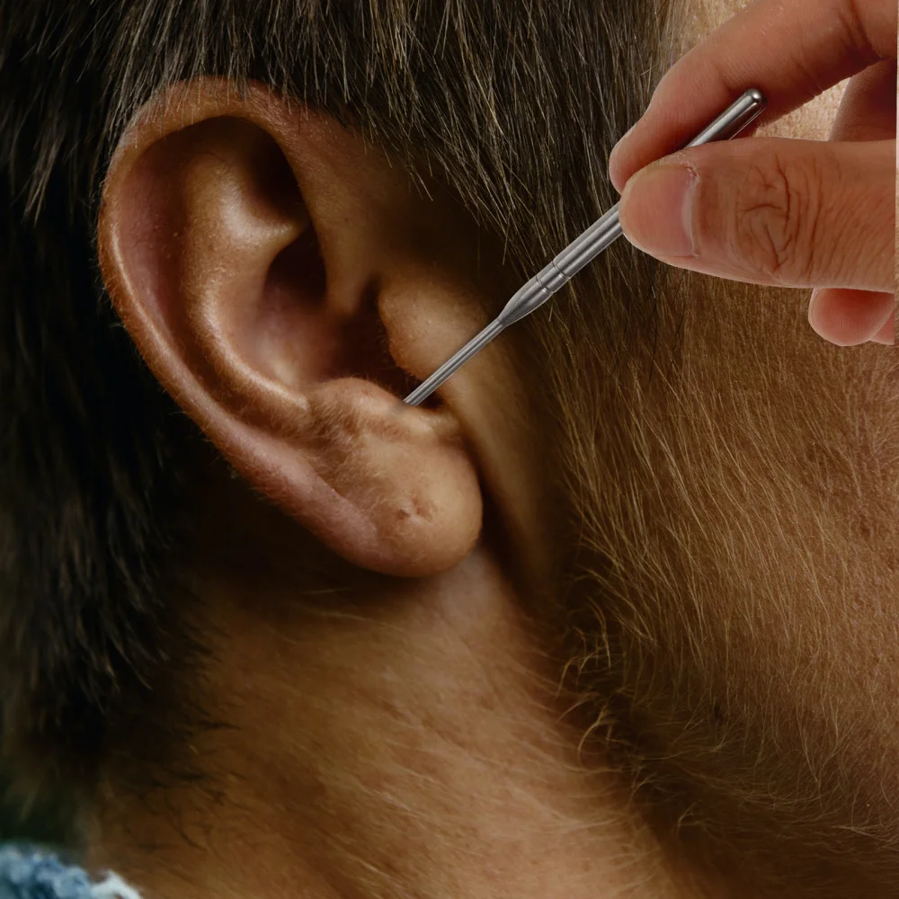 

1 Set Reusable Spiral Ear Picker Ear Spoon Kit Easy to Carry Ear Wax Scoop