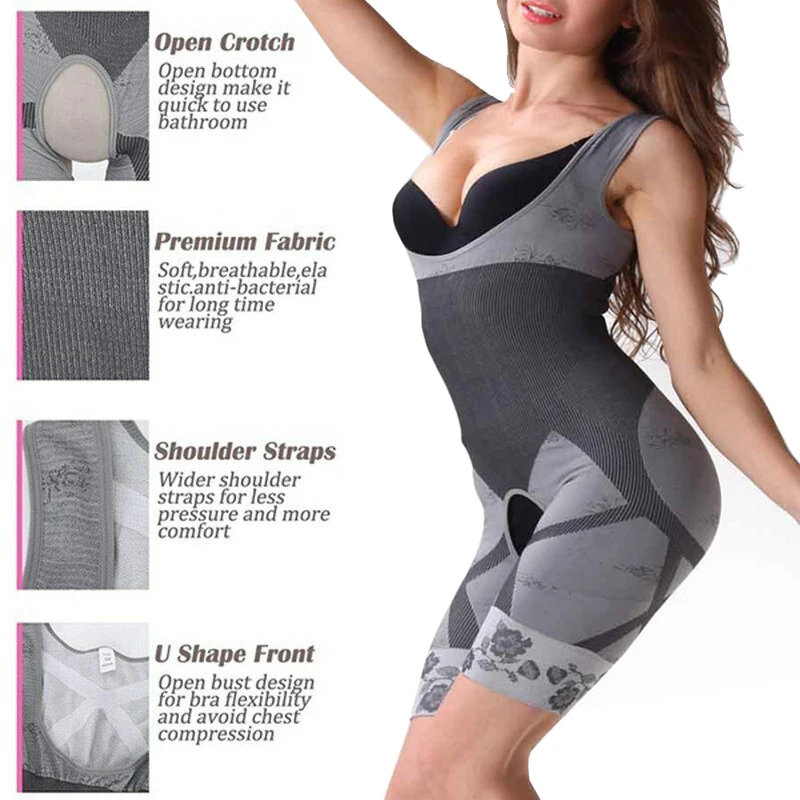 Полный корректор фигуры тренировочное боди для талии Корректирующее белье