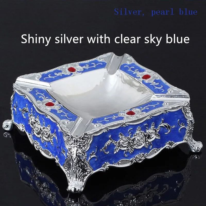 Пепельница керамическая из нержавеющей стали для гостиной креативная