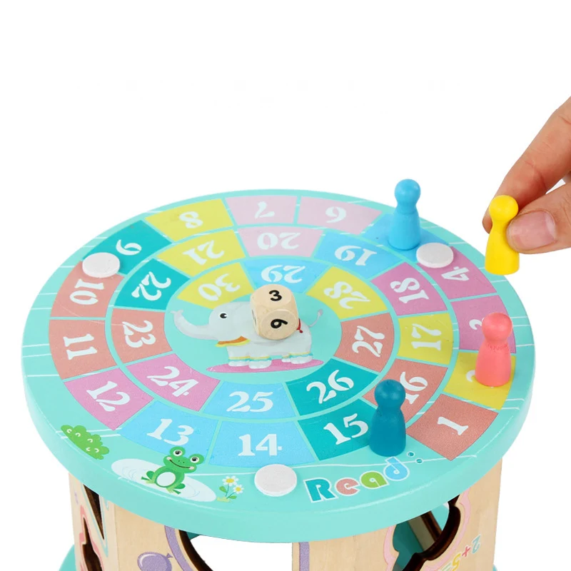 

Kid Montessori Materials Early Childhood Learning Educational Toys Color Cognition Puzzles Math Sensory Toy For Baby Wooden GifT