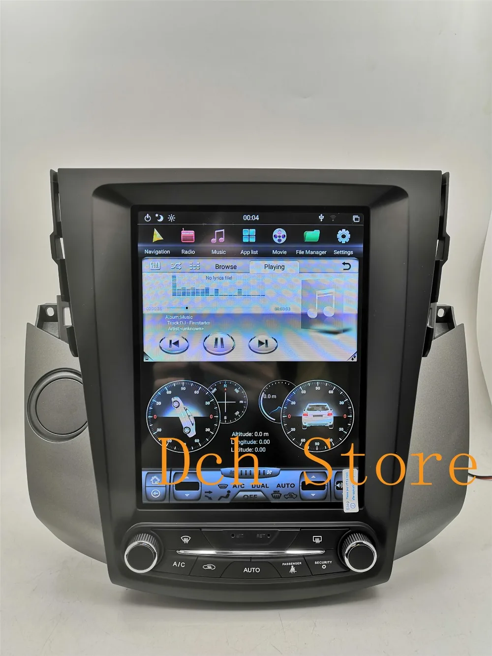 10,4 ''вертикальный экран Tesla стиль Android 8,1 автомобильный DVD gps навигация радио для Toyota RAV4 rav 4 2006-2012 PX6 CARPLAY ips