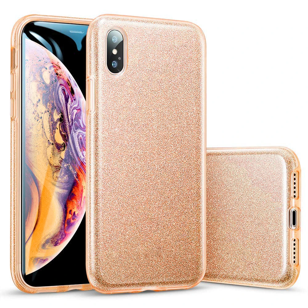 Утепленные водостойкий блеск чехол КРЫШКА ДЛЯ samsung Galaxy A10 A10E A20E A40 A70 A20 A205 A30 A50 противоударные Чехлы 3 Слои ТПУ+ ПК - Цвет: Gold