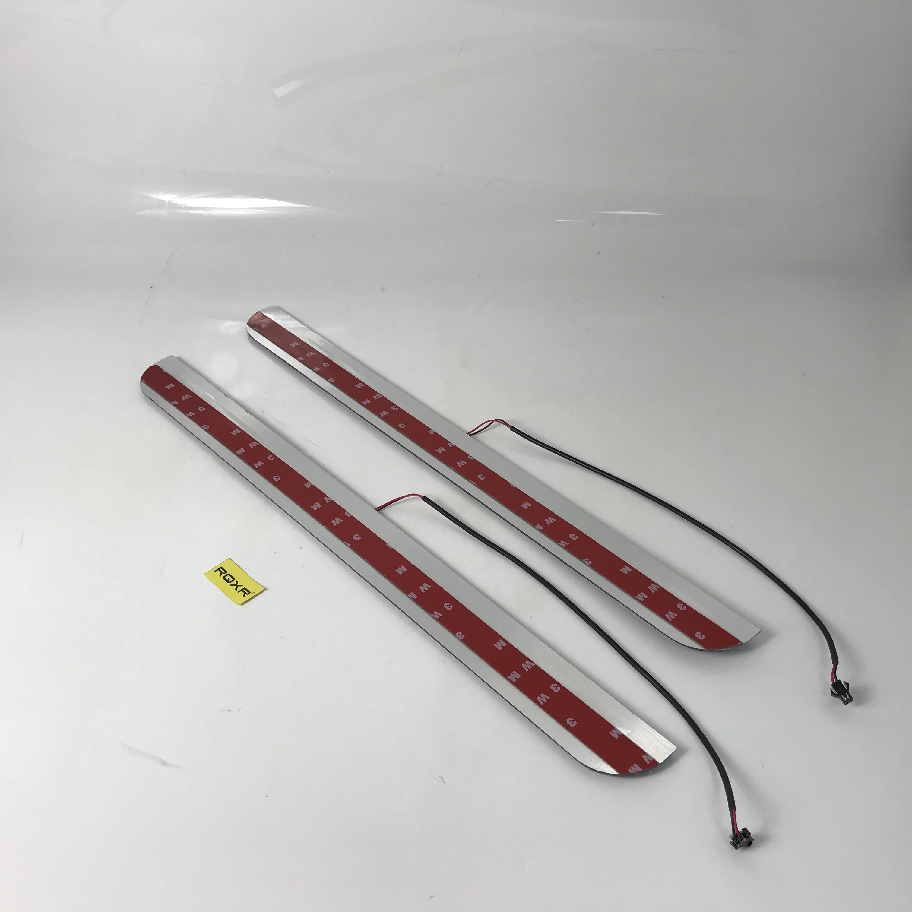 

eOsuns led moving door scuff for Toyota bb dynamic door sill plate flat lining overlay Flowing/still light