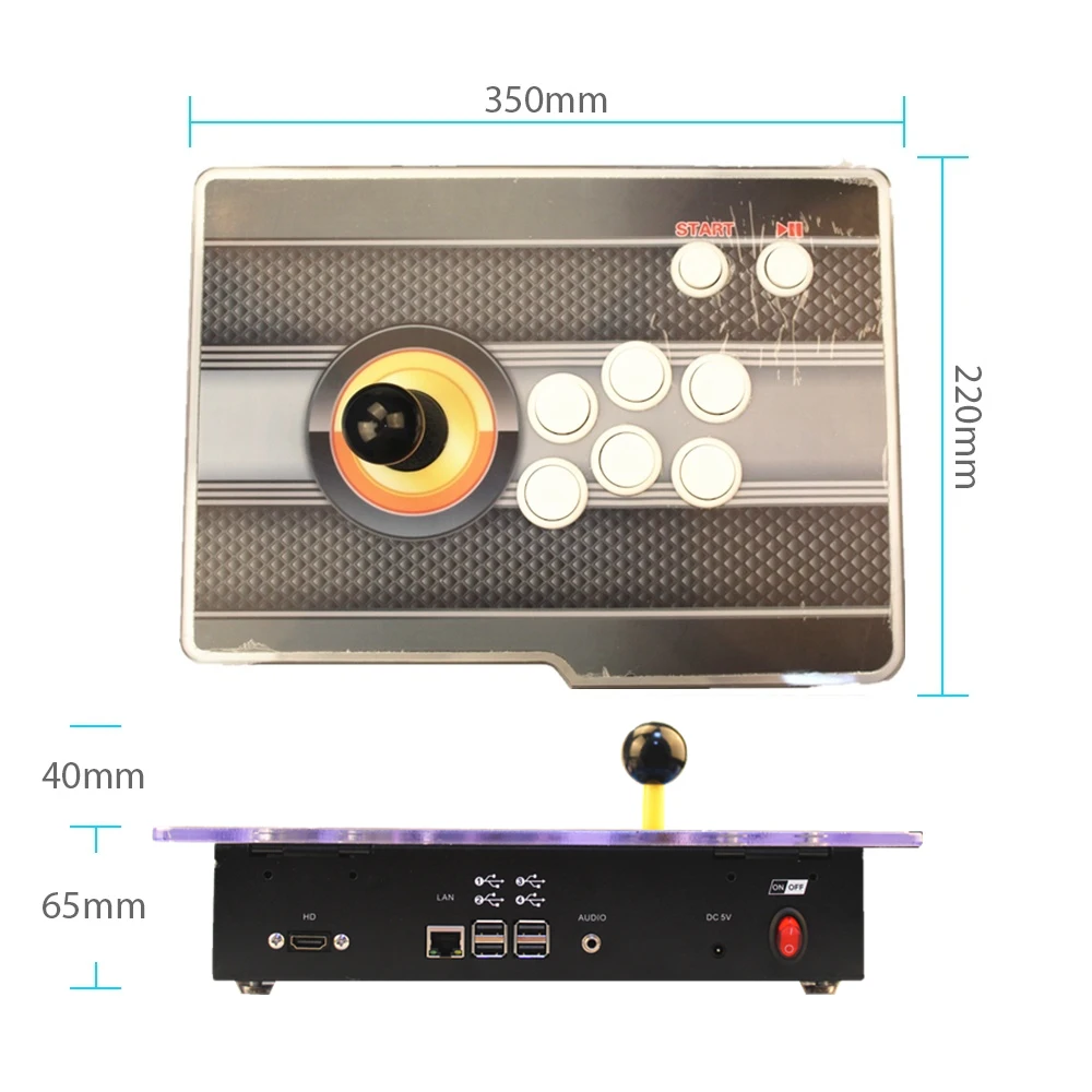 Raspberry Pi 3 Model B + аркадная консоль для видеоигр Retropie аркадный Шкаф DIY 18000 Ретро