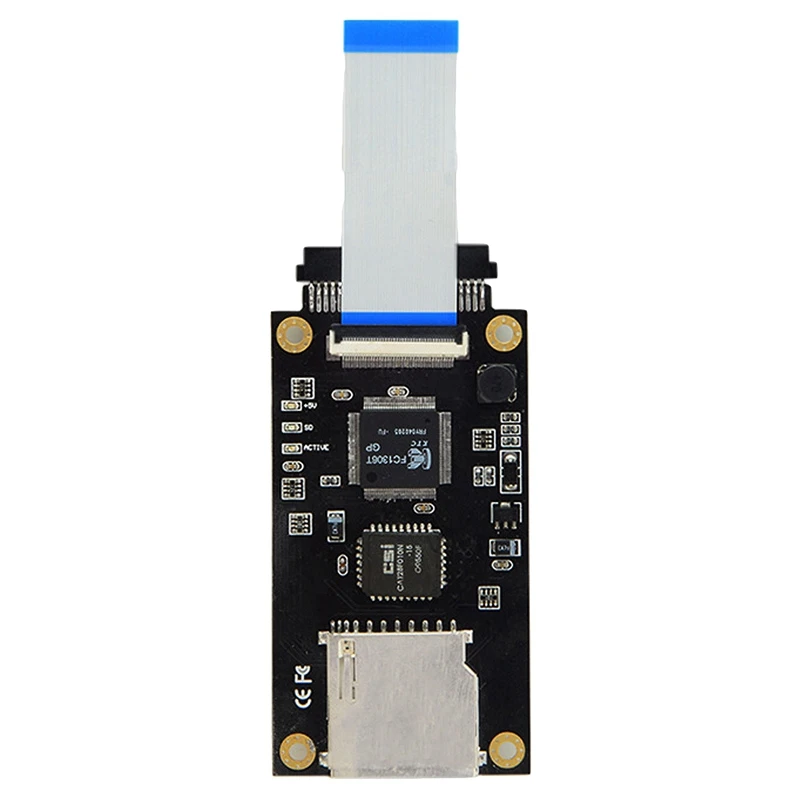 SD SDXC MMC Card To 1.8 Inch ZIF &amp IDE 50 Pin HDD Adapter with 40 LIF Flat Cable |