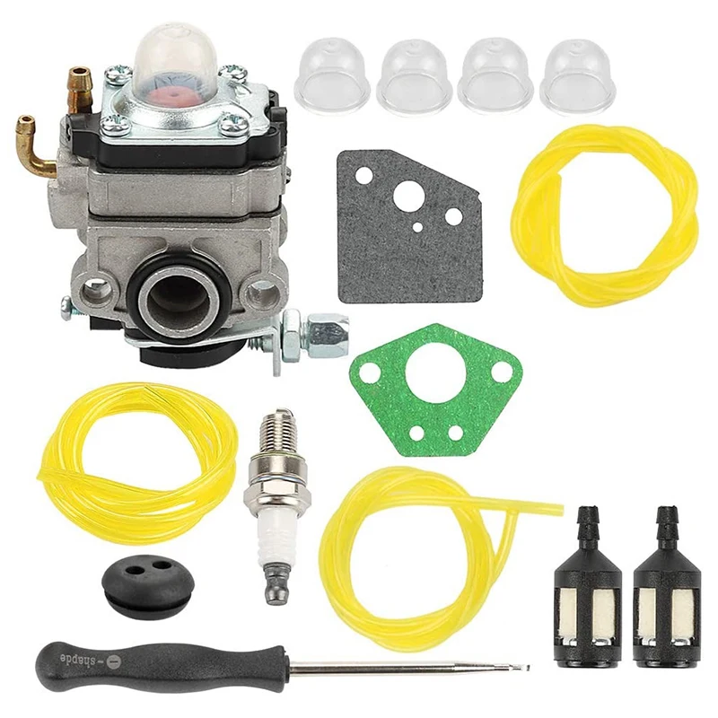 

Carburetor for Honda 4 Cycle Engine GX31 GX22 FG100 16100-ZM5-803 GCA91 Carb with Carb Adjustment Tool Fuel Line Kit