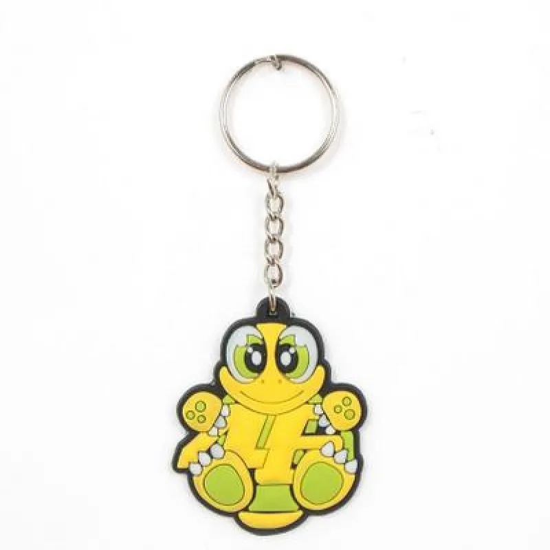 

Personality Creative GP Fans Motorcycle Rubber KeyChains 3D Motorcycle Accessories for Men Helmet Pattern KeyChain