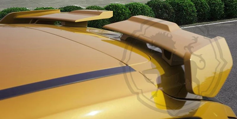 Для Ford Focus Хэтчбек 2012- ABS пластиковый Неокрашенный праймер цвет задний спойлер крыло багажника крышка протектор автомобиля Стайлинг