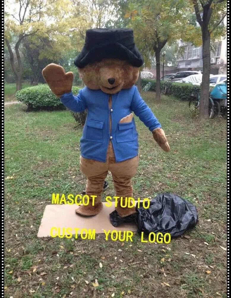 

Furry Bear Mascot Costume Brown Cute Bear Cosplay Game Fancy Dress-up Outfit Advertising Wedding or Birthday Party Mascot Doll