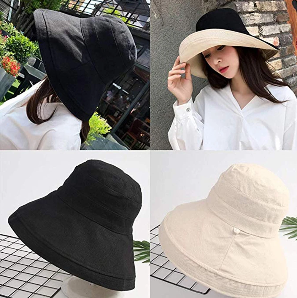 Панама для женщин унисекс переносная Складная плоская шляпа от солнца