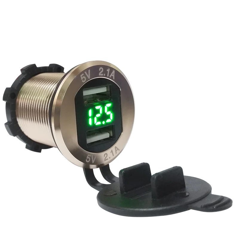 DIY Золотой корпус алюминиевый сплав водонепроницаемый Замена автомобильное