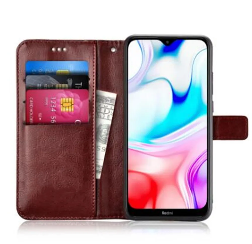 Кожаный чехол-бумажник с откидной крышкой для Samsung Galaxy S9 S8 Plus S7 S6 edge S5 S4 S3 Neo A3 A5 J1 J3 J5